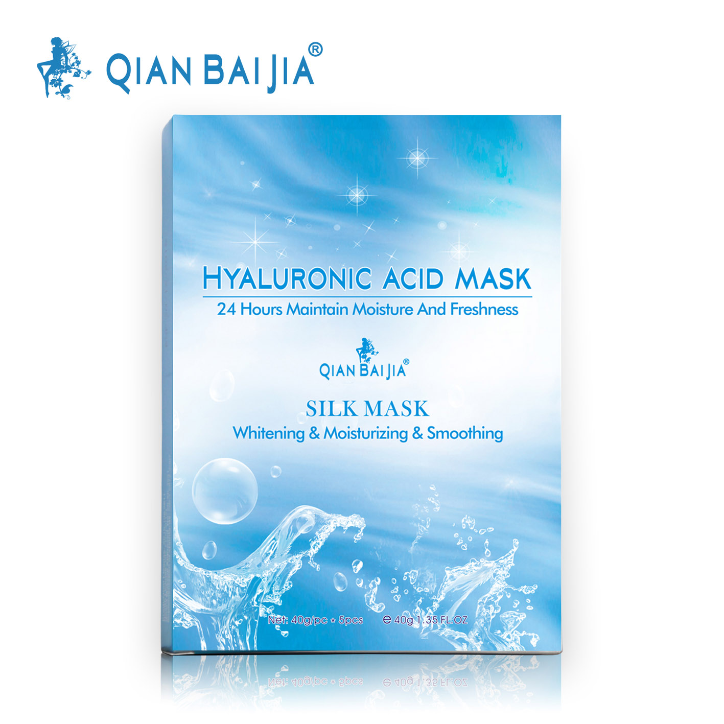 QBEKA Hyaluronic Acid Silk Mask