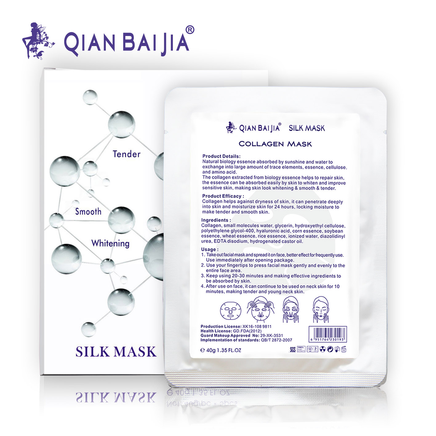QBEKA Collagen Protein Anti-wrinkle Mask