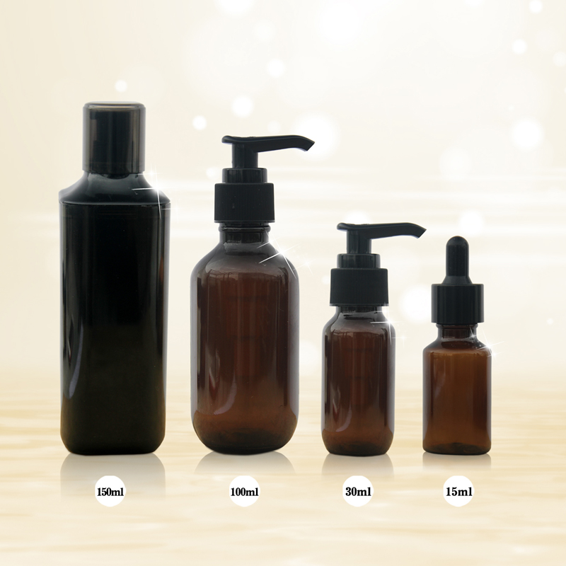 护肤品瓶子组合6 essential oils